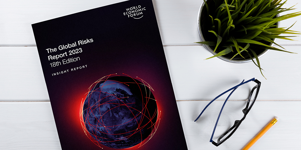 Global Risks Report 2023's cover